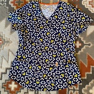 Womens scrub top